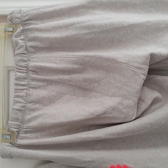 Victoria Secret Pink XS Confetti Hoodie & Boyfriend Pants - Picture 7 of 12